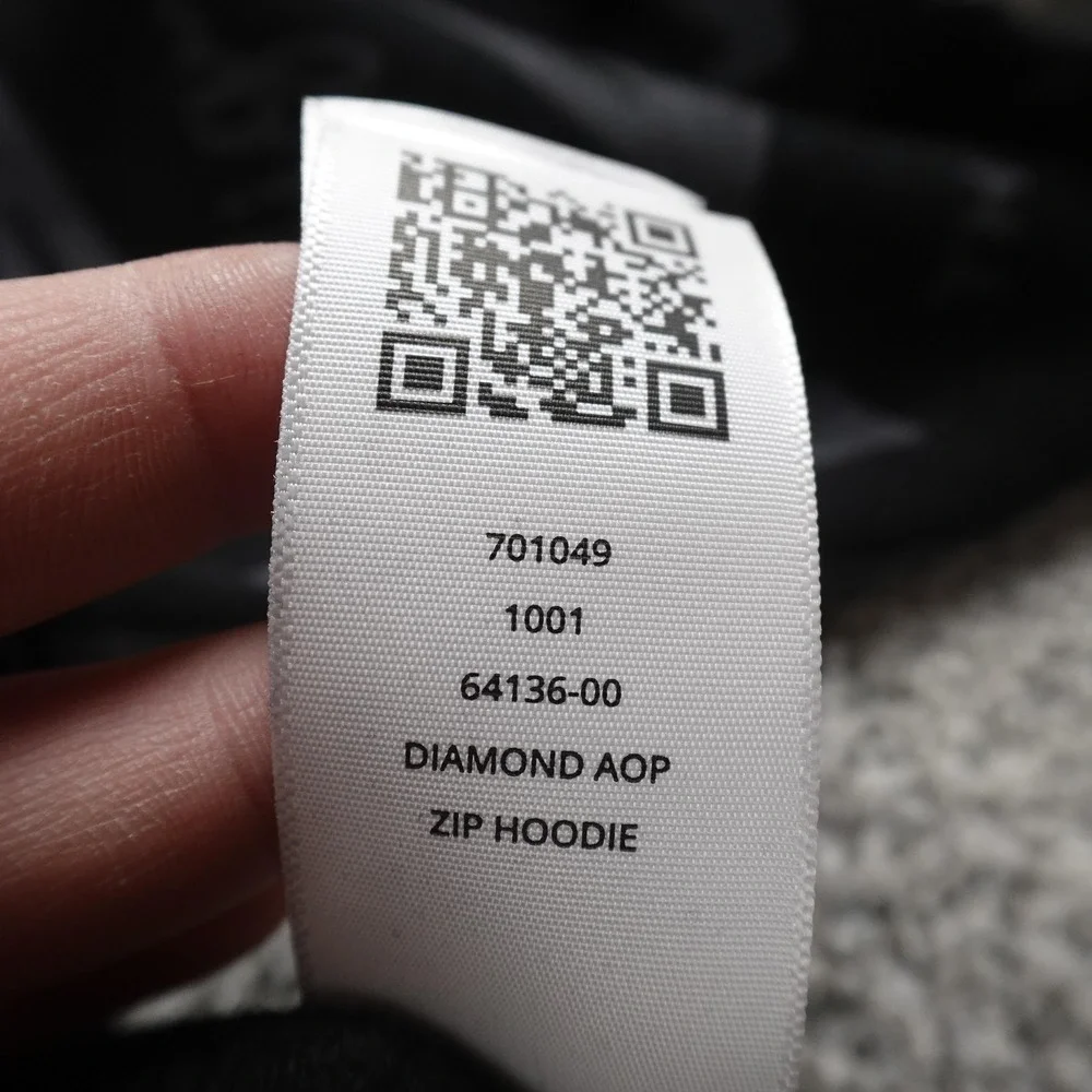 NEW True Religion Hoodie Mens L Black Horseshoe Logo Full‎ Zip Sweatshirt Jacket